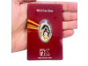 999,9 puur zilver 5 gram gekleurde Shankar / Shiva hanger verzegelde verpakking